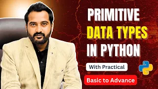 Primitive Data Types Operators in Python Python Basics to Advance in Hindi