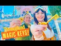 We got KEYS to the Castle with our NEW Disneyland Magic Key Passes