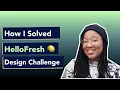 How I solved HelloFresh s UX Design Challenge That Got Me My Job - Case study and presentation