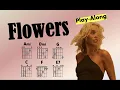Download Lagu Flowers (Miley Cyrus) Guitar Chord and Lyric Play-Along