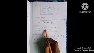 12th std Computer Science chapter 7 Python Functions Important 5 mark Types of function