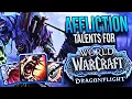Chanimal Affliction Warlock PvP Talents for DRAGONFLIGHT First Impressions