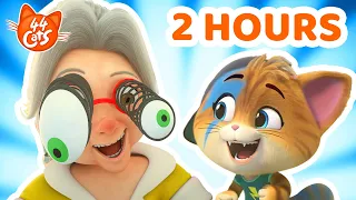 44 Cats | Super Weekend Marathon! 🍿 2 HOURS of Full Episodes