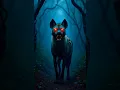 Scary Hyena #scary #hyena #jungle #animals #dark #ai #animation