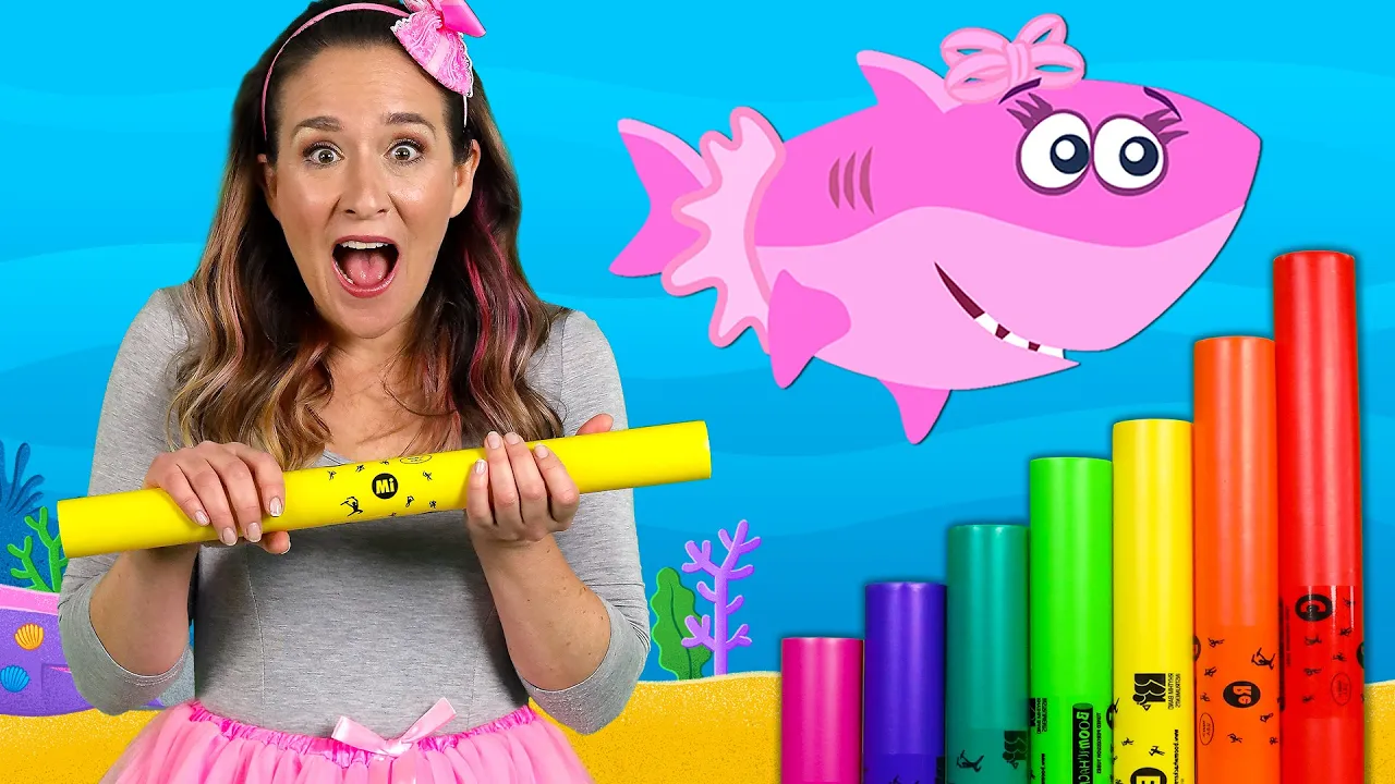 Baby Shark - Boomwhackers! | Kids Songs & Nursery Rhymes