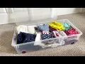Sterilite 60 Quart ClearView Latch Box Review Wheeled Underbed Storage Containers