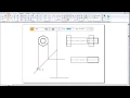 HOW TO HEXAGON NUT AND BOLT DRAFT ON SOLID EDGE ST6