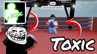 Download TROLLING TOXIC PLAYERS WITH BASIC | UNTITLED BOXING GAME MP3