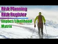 Risk Planning Register Matrix
