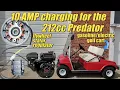 S5 E8 plug and play 10 Amps of charging power for the 212cc Predator gasoline electric golf cart