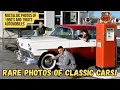 Extremely Rare Photos Pictures of Classic Cars from the 1950s and 1960s Set to Period Music