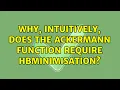Why intuitively does the Ackermann function require mu -minimisation