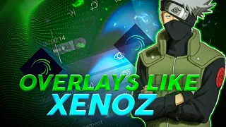 how to make your own overlays like xenozedit and retuurn alight motion tutorial preset