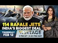 Lagu LIVE | $40 billion \u0026 114 Rafale Jets: India Approves Big-Ticket Arms Package | Vantage |Palki Sharma