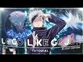 -LOGO Like GOJO Alight Motion Tutorial Free GFX