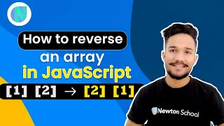 Reverse an Array in JavaScript Javascript Tutorial