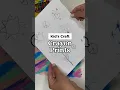 How To Make Crayon Prints 60 Days of Summer - Day 56