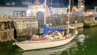 #135 – SAILING HOME LEG 5 – A dark start and a dark ending.  Milford to Pwllheli