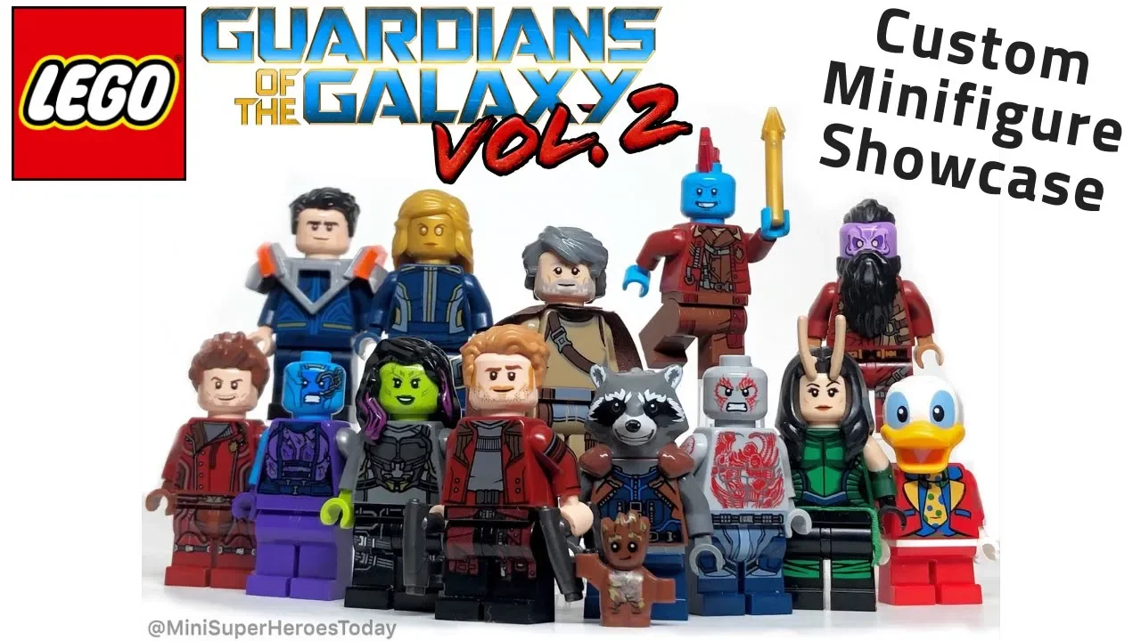 LEGO Guardians of the Galaxy - Movie 2018 (All Cutscenes). 