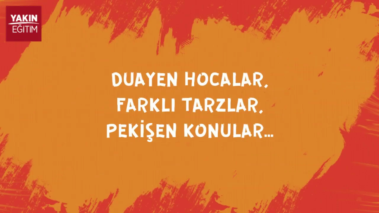 Yakın Eğitim Youtube Video