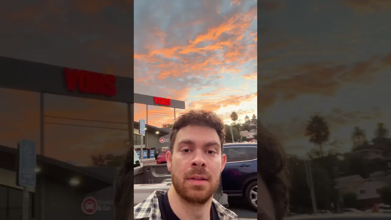 Always in a parking lot
