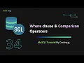 MySQL Tutorial For Beginners in Hindi WHERE Clause in MySQL MySQL Tutorial in Hindi