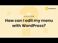 How to Create a Navigation Menu in WordPress WordPress Menu Tutorial
