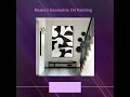 Modern Geometric Oil Painting