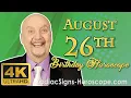 August 26 Zodiac Horoscope and Birt ay Personality August 26th Birt ay Personality Your Career