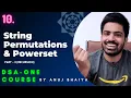 Permutations of a String Recursion Algorithms on Strings Power Set of String DSAOne Course