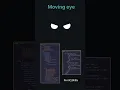 Moving Eye using Html and Css