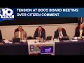 Tension at Botetourt County Board meeting over citizen comments