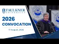 2026 Convocation at Faulkner University