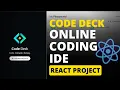 Creating an Online Coding IDE with ReactJS Web-based Code Editor