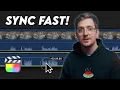 How To Quickly Sync and in Final Cut Pro