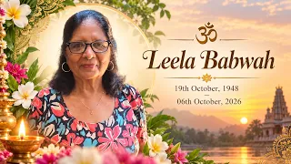 The Funeral of the late Leela Babwah