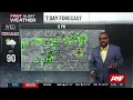 FIRST ALERT WEATHER DAY Storms isolated street flooding this evening
