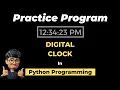 Coding a Clock using Python and tkinter ASMR Programming - No Talking