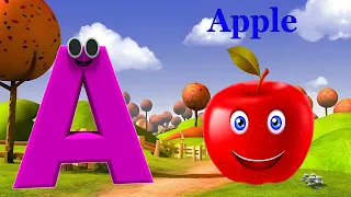 Download ABC songs | ABC phonics song | a for apple | letters song for baby | phonics song for toddlers | ABC MP3