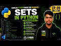 Python Sets Explained for Beginners Set Methods Operations Applications Python Course EP 09