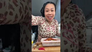 Airfried Ribs and Cucumber Salad