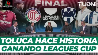 ¡TOLUCA CAMPEÓN! 👺🔥 Primer club mexicano que levanta la Leagues Cup | Línea de 4