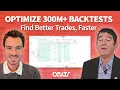 How To Use Optimizer To Enhance Over 300 Million Options Backtests Driven By Data Ep 93