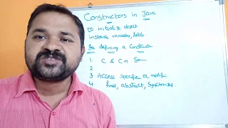 Constructors in Java Types of Constructors Use of Constructors
