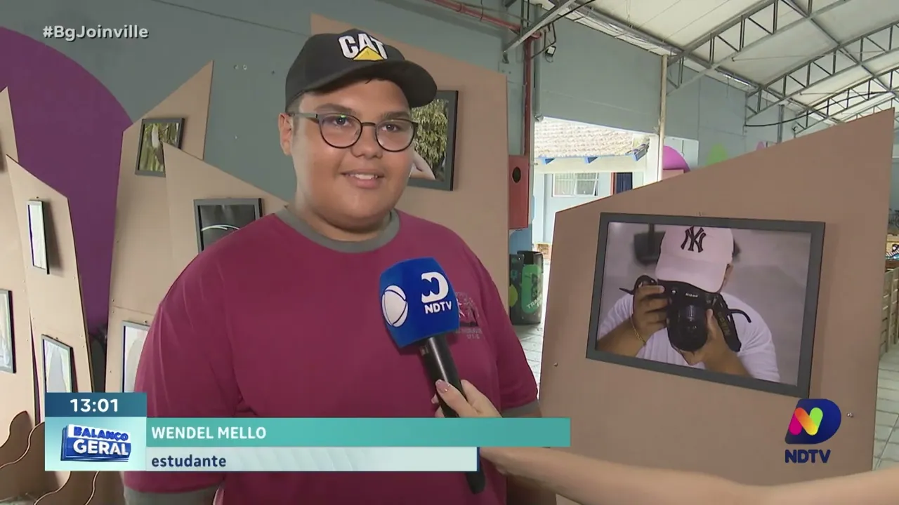 Projeto ensina técnicas de fotografia para estudantes de São Francisco do Sul