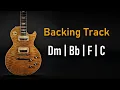 Rock Pop BACKING TRACK D Minor | Dm Bb F C | 87 BPM | Guitar Backing Track