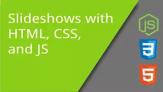 Making a Slideshow with HTML CSS and JS