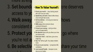 10 Powerful Ways To Show Self Respect 