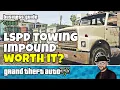 Buying LSPD Impound Towing Business in GTA 5 Story Mode Worth it