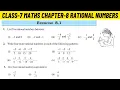 Lagu Class 7 Maths Chapter 8 Rational Numbers NCERT Exercise 8.1 Full Solved #class7maths
